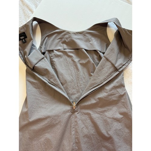 Mossimo Y2K Gray Sleeveless Dress with exposed zipper on back Size M - Picture 14 of 15