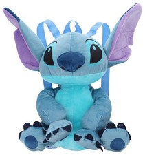 Disney LSLF66SA Stitch Plush Mini Backpack Adjustable Straps 13 Inch High