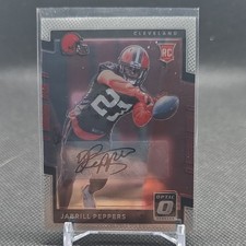 Panini 2017 Donruss Optic Jabrill Peppers Cleveland Browns Rookie Autograph #140