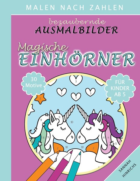 Sannah Hinrichs | Bezaubernde Ausmalbilder Malen Nach Zahlen - Magische...-image