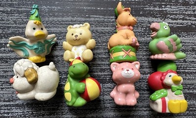 Vintage Strawberry Shortcake Pet Lot of 8, 1980s
