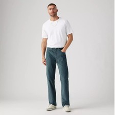 LEVI'S STRAUSS  CO 505 Slate Gray Cords Corduroy Pants NEW 38x32
