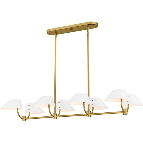 Quoizel Penley 8Light Island Light, Brushed Gold/Metal - PNY842BRG - Picture 1 of 1