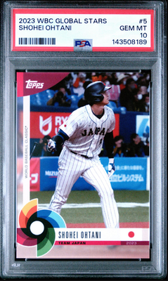 スポーツ選手 WBC 2023 Global Stars Trading Cards 2023 Topps World Baseball Classic Global Stars - Shohei Ohtani #5