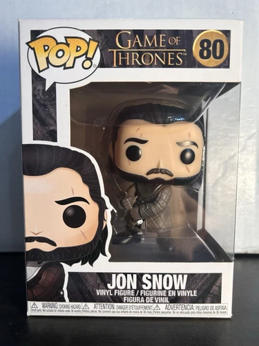 Jon Snow Game of Thrones Vaulted Funko Pop 80 With Protector
