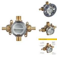 American Standard RU107SS Flash Shower Rough-In Valve PEX Inlets Universal