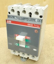 ABB Ts3L 150 Amp SACE Tmax Circuit Breaker 3-pole 600VAC w/ 600-1500 A Mag Trip