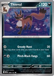 Thievul 090/132 Mega Evolution Common