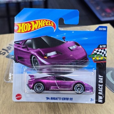 2025 CASE L HOT WHEELS 94 BUGATTI EB110 SS SUPER TREASURE HUNT