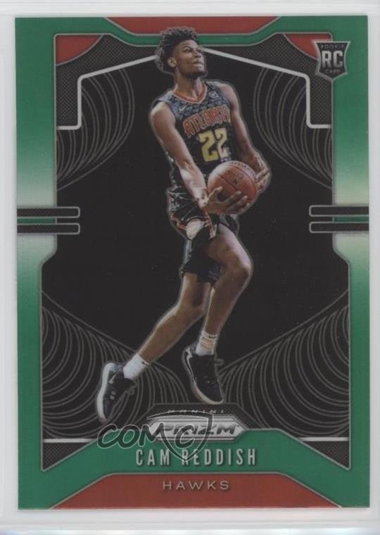 2019-20 Panini Prizm Rookie Green Prizm Cam Reddish #256 0b3