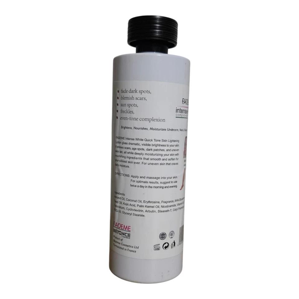 Loción corporal brillante tono rápido Fademe, jabón Foto 2 de 4