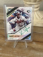 2025 Topps Diamond Icons Kenny Lofton Autograph /15 White Polychromatink Braves