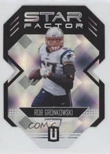 2018 Panini Unparalleled Star Factor Die-Cuts Rob Gronkowski #SFD-RG g4k