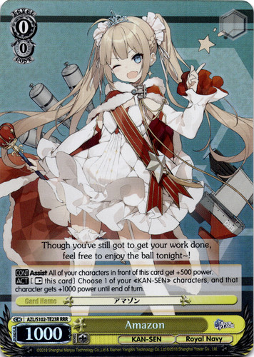 Amazon - Azur Lane Weiss Schwarz RRR