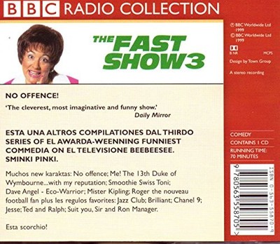 The Fast Show CD-Audio Book The Fast Free Shipping