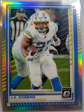 J.K. Dobbins [Holo] #55 2025 Panini Donruss Optic