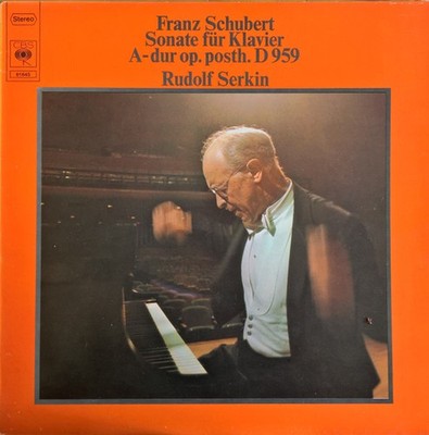 Franz Schubert, Rudolf Serkin - Sonate für Klavier A-dur op. posth. D 959 1975