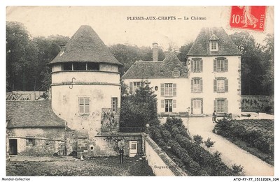 ATOP7-0522-77 - PLESSIS-AUX-CHAPTS - Le chateau
