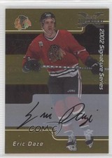 2002 ITG Be A Player Signature Series 2001-02 Buybacks Gold Eric Daze Auto 0f2