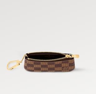 Louis Vuitton LV Pochette Clé Monogram Empreinte Coin Key Case New Blanc thumbnail 2