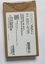 SonicWALL 01-SSC-9785 10GBASE-SR SFP Short Reach Module Sonicwall Branded