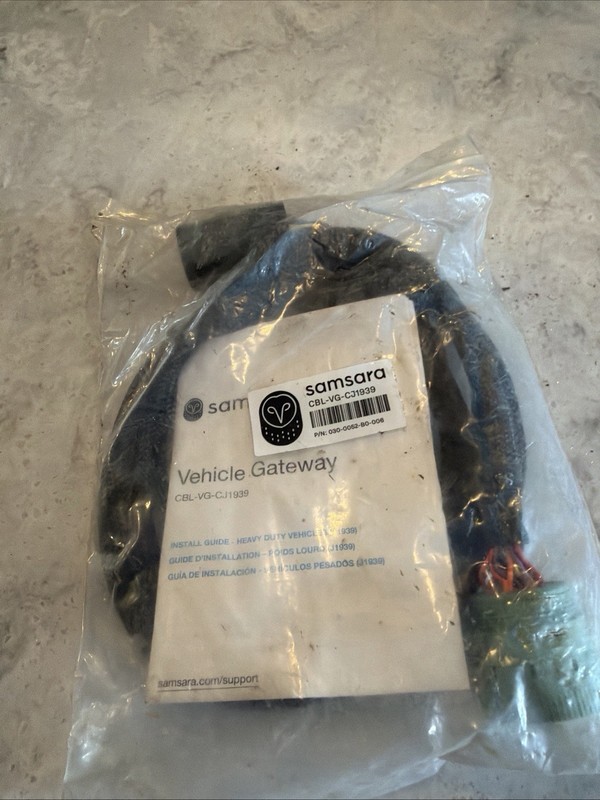 samsara CBL-VG-CJ1939-VM Vehicle Gateway Cables 030-0068-04 HD Trucks Volvo Mack