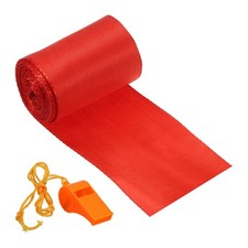 Cintura corsa corsa sprint atletica nastro raso linea finitura 5cmx3m con fischietto