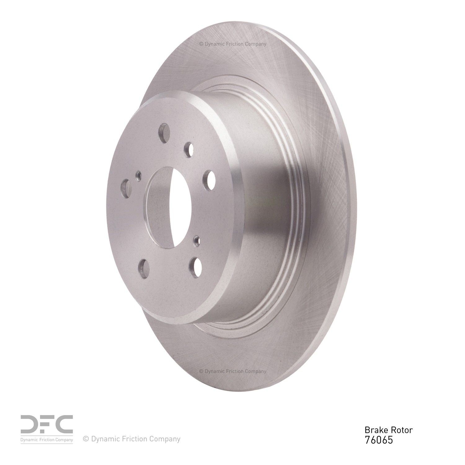 Dynamic Friction 604-76065 DFC GEOSPEC Coated Rotor - Blank For 95-99 Avalon