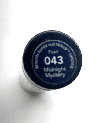 Revlon Super Lustrous Lipstick Pearl 043 MIDNIGHT MYSTERY 0.15 OZ. NEW/SEALED!
