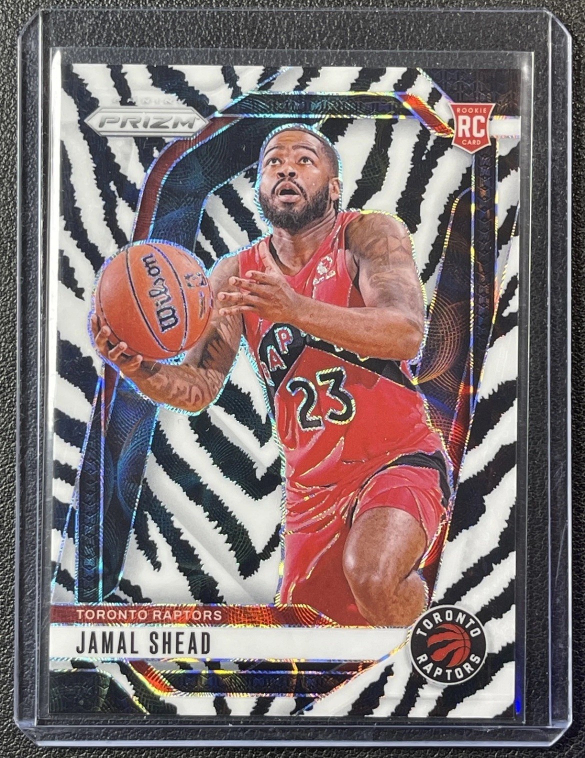 JAMAL SHEAD 2024-25 PANINI PRIZM #241 ROOKIE CHOICE WHITE TIGER PRIZMS SP RC