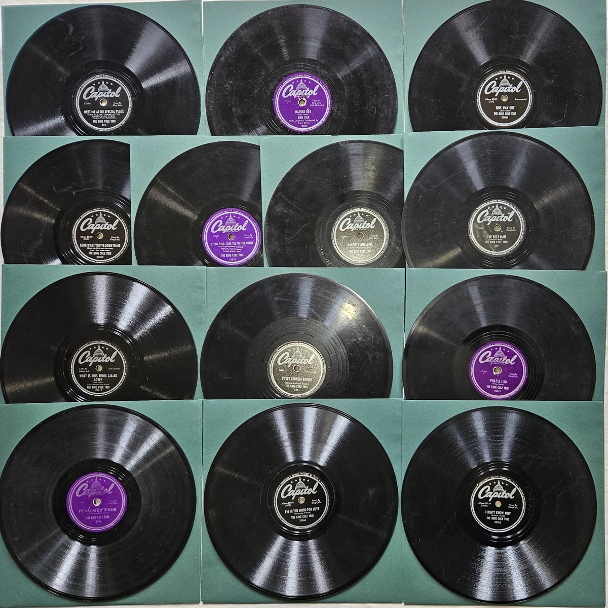 Capitol Records 78 RPM Vinyl Records Just Listed 2026