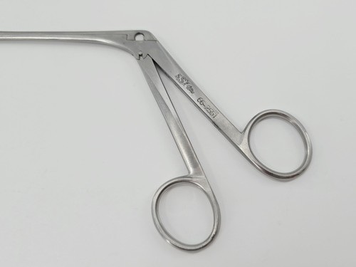 SSI 66-2551 10mm Blakesley Nasal Straight Forceps 7-1/8" - Picture 3 of 4