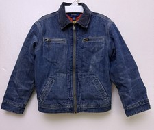 NWT Polo Ralph Lauren Kids Classic Trucker Denim Jacket Insulated Size 7