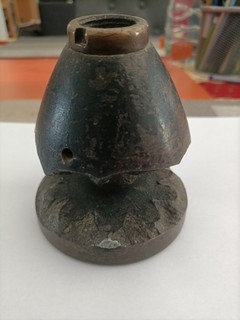 1 weltkrieg militaria Granaten Bruchstücke Briefbeschwerer 1 7 Kilo.