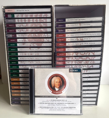 2er Box Johann Sebastian Bach THE COMPLETE WORKS - Edition Bachakademie (C8703)