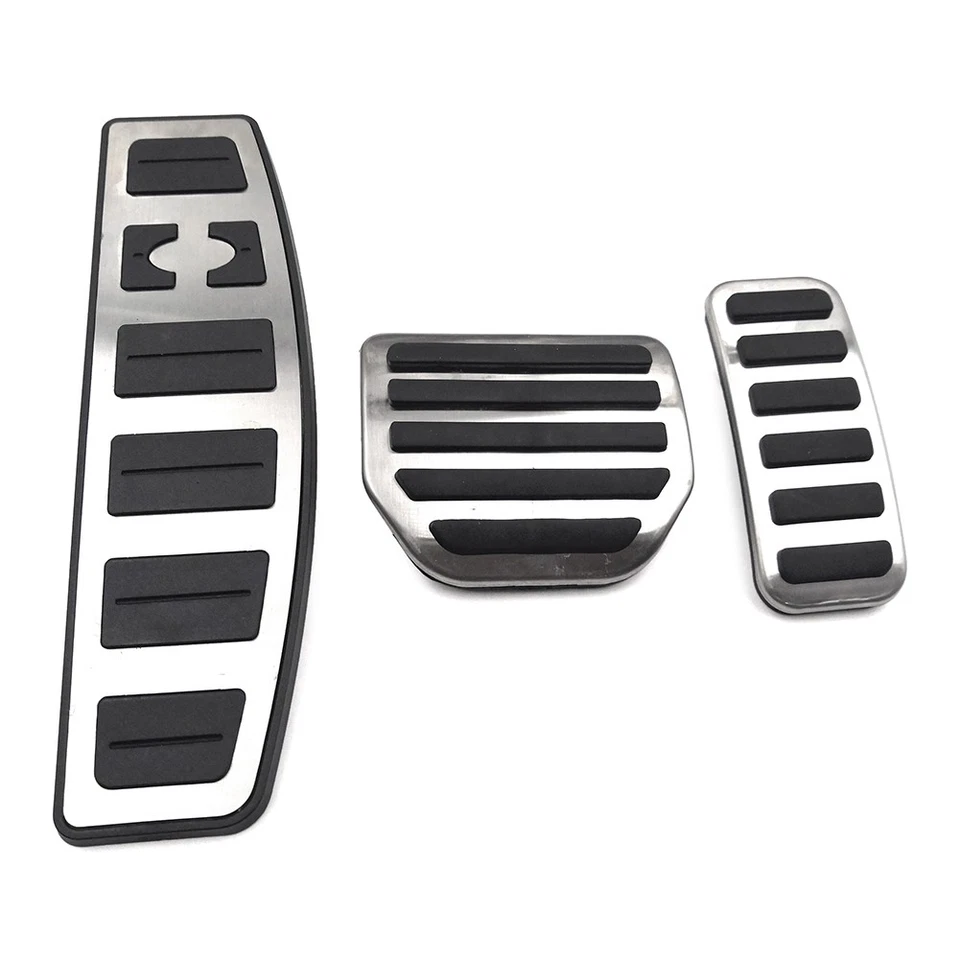 4pcs Steel Footrest Brake Gas Pedals Protection Cover For Land Rover LR3 LR4 - Изображение 3 из 4