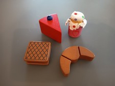 Haba Kaufladen Zubehör Gebäck & Marmelade Holz Spieleküche