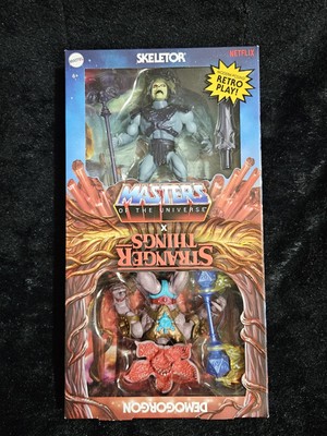 MOTU Origins Skeletor x Stranger Things Demogorgon 2 Pack New / Exclusive