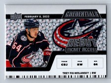 2022-23 Credentials - Debut Ticket Access Trey Fix-Wolansky /999