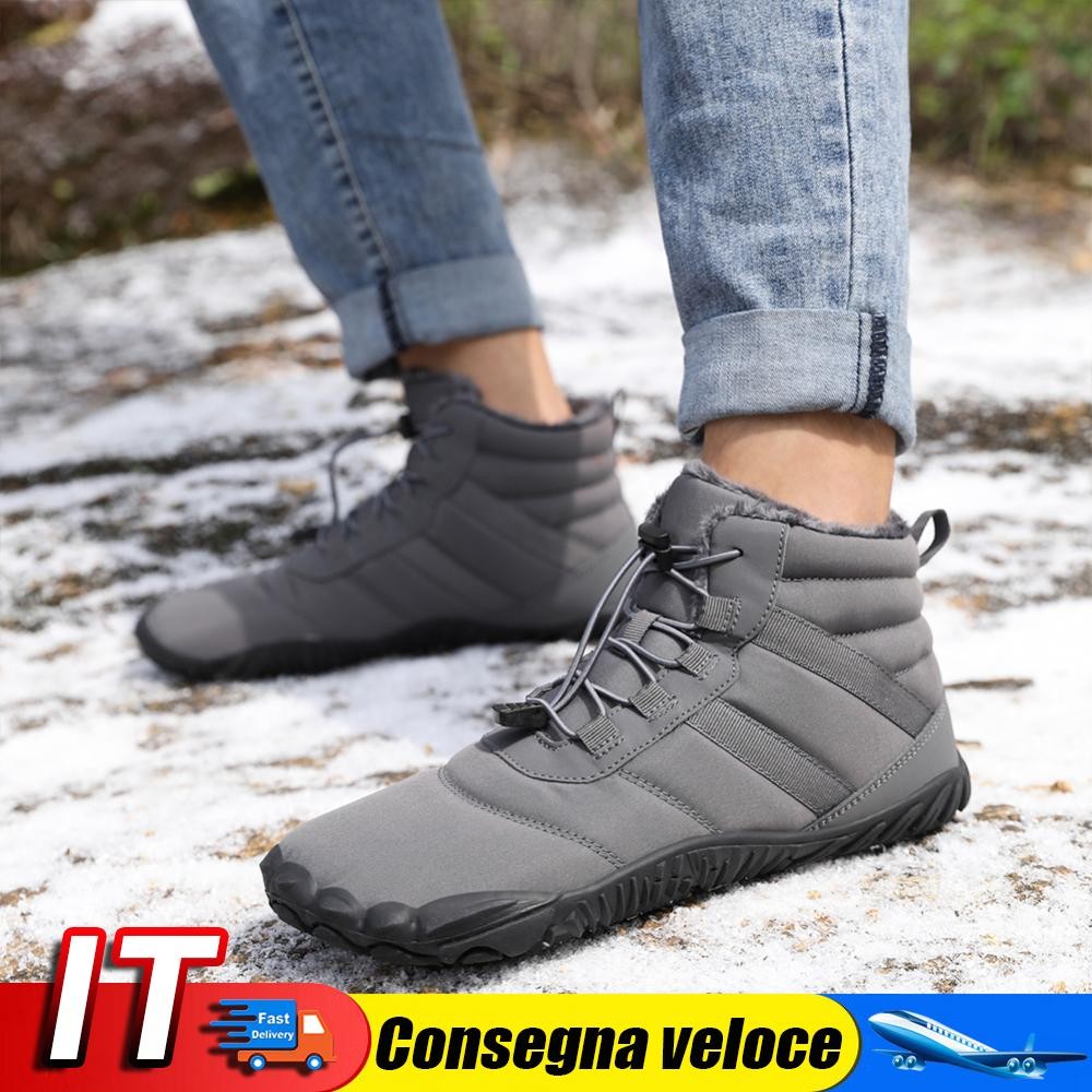 KEEN Scarponi da neve invernali Scarpe da arrampicata antiscivolo addensate per uomo