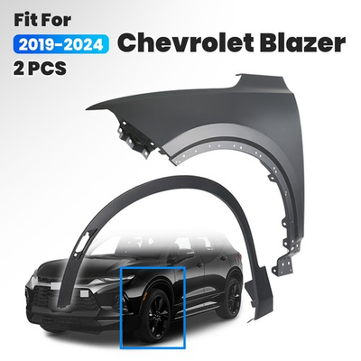 #ad #ad Front Fender and Wheel Flare Opening Molding For 2019 2024 Chevrolet Blazer Left $174.99