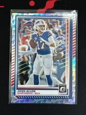 2025 Panini Donruss Optic - Josh Allen #70 Holo Rocket Prizm - Mint