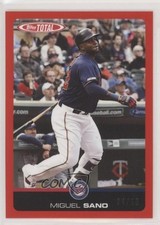 2019 Topps Total Red 4/10 Miguel Sano #596A 7k6