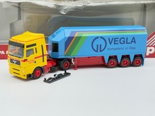 Herpa 146371  De Crousaz Vegla MAN TGA XXL Glastransporter SZ in OVP