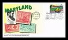 US COVER MARYLAND GREETINGS FROM AMERICA FIRST DAY ISSUE MYSTIC CACHET