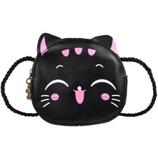  Kitten Coin Wallet Cat Bag Kid Shaped Handbag Child Girl Toddler Purse