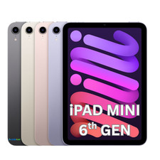 NEW Apple iPad Mini 6th Gen 64GB Wi-Fi 8.3" Tablet