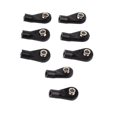8 Stück m³ Zugstangenkopf vorne / hinten gebogen für Axial SCX10 D90
