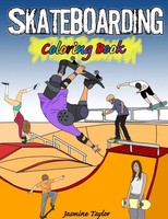 Jasmine Taylor | Skateboarding Coloring Book | Taschenbuch | Englisch (2019)