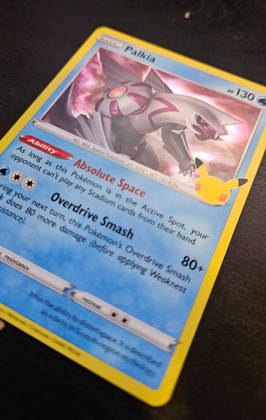 Palkia (4/25) Holographic Pokemon Card